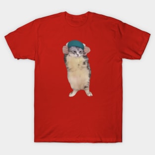 Fat Dancing Cat Meme T-Shirt